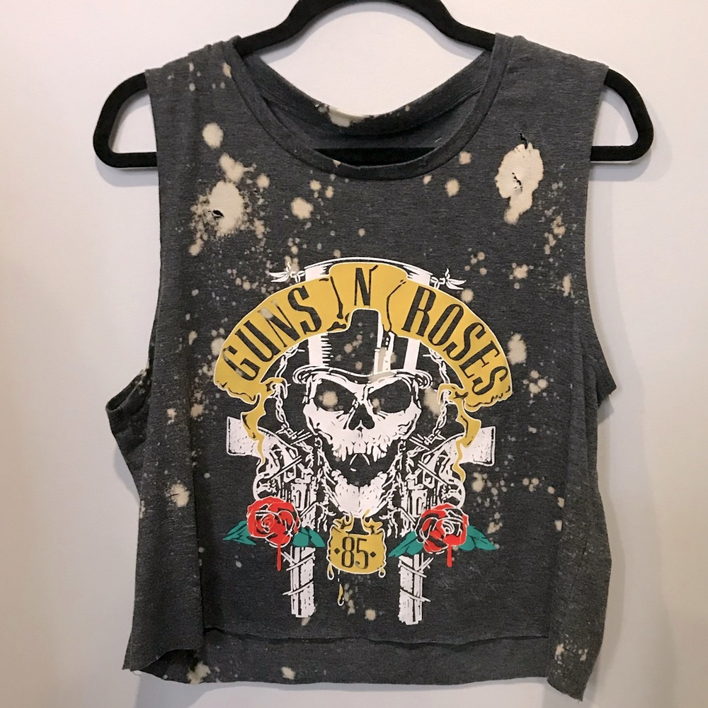 Guns N Roses Distressed Tank
